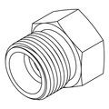 Tompkins Hydraulic Fitting-Metric CompressionS14(22X1.5) TUBE PLUG MC6003-S14